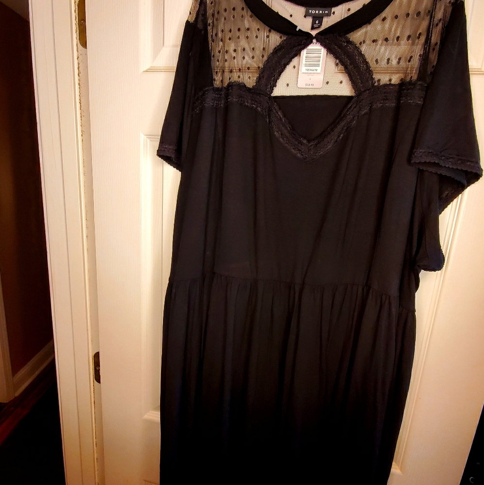 Torrid black dress